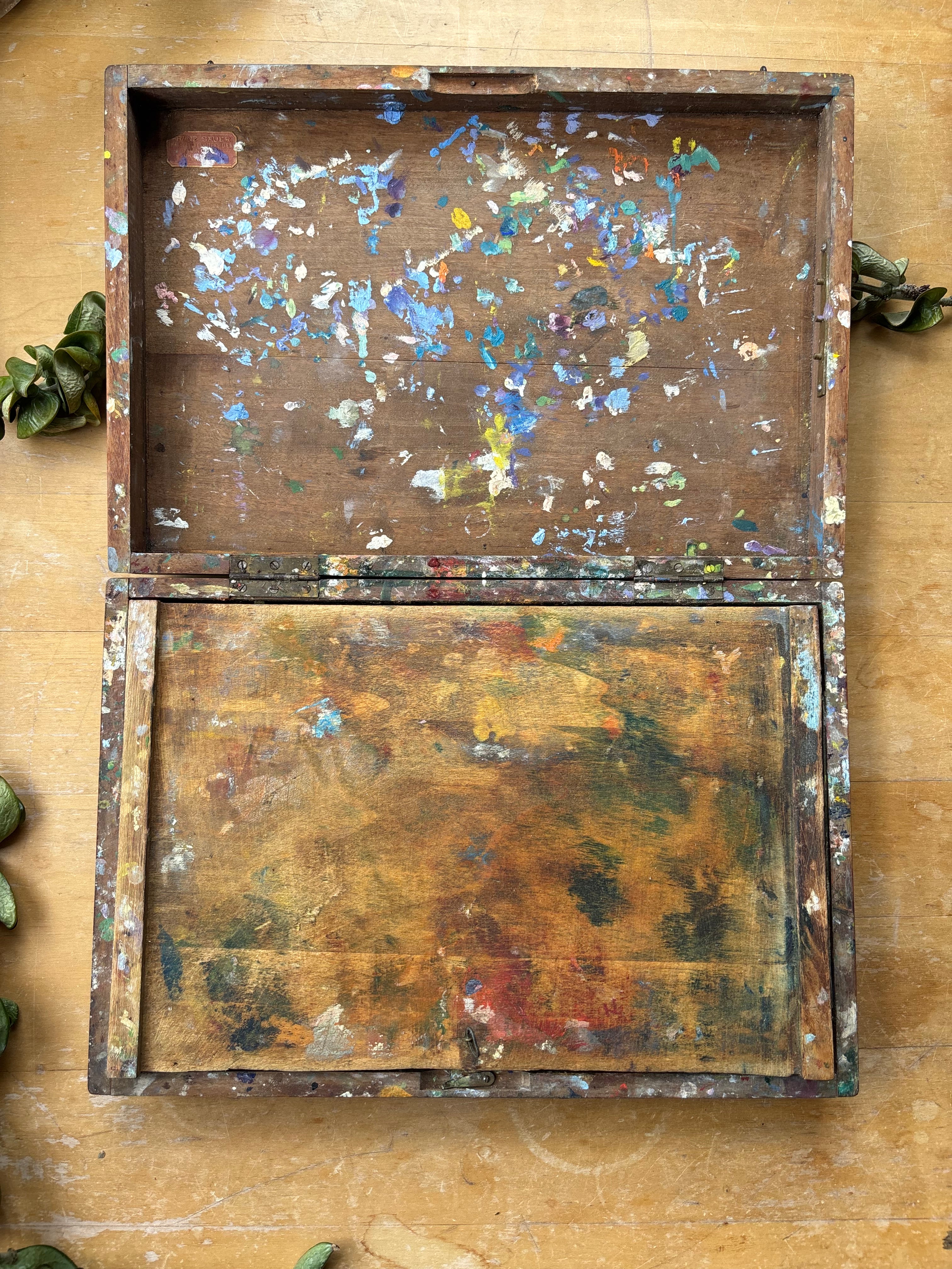 Antique Painter's Box