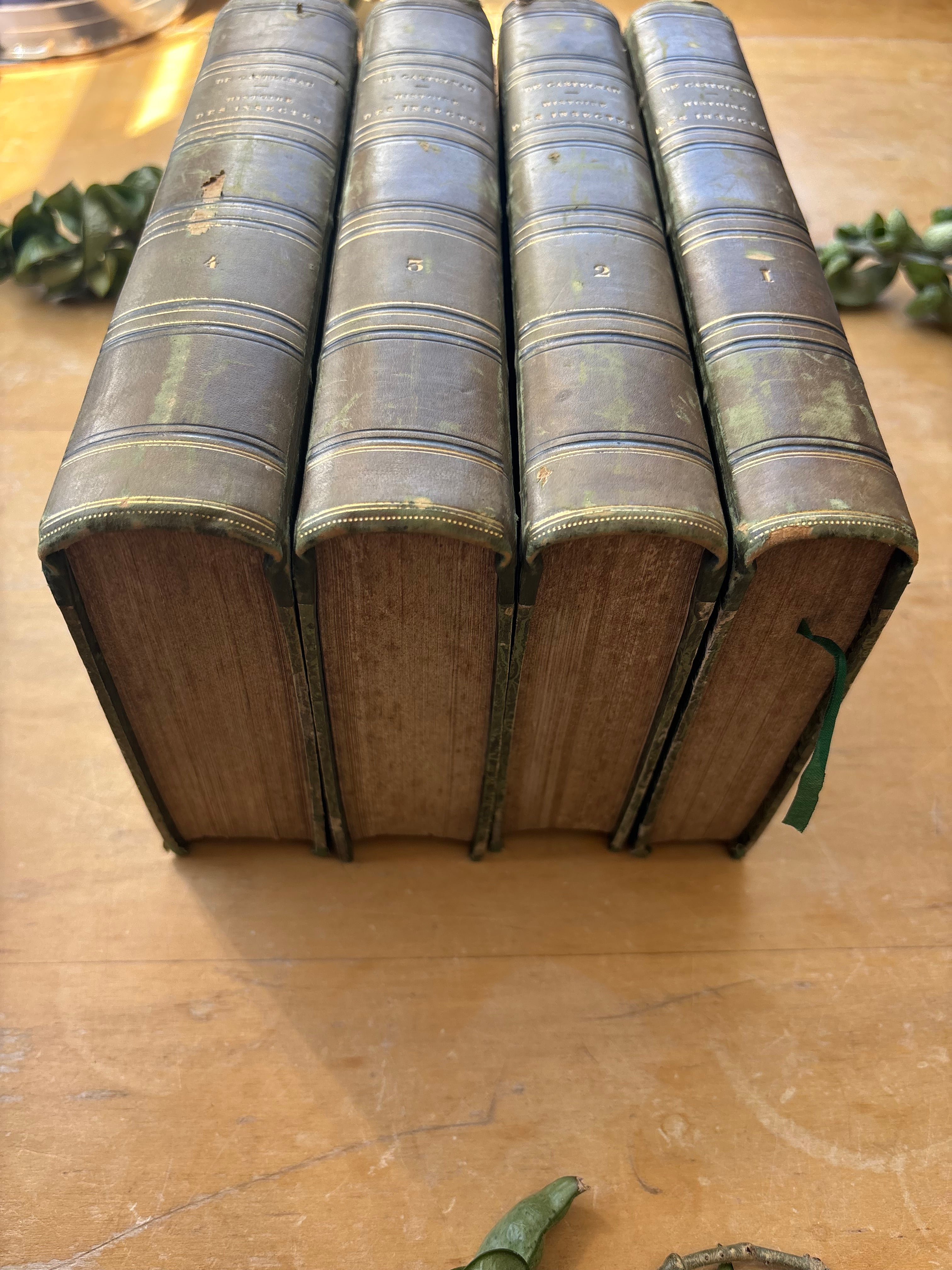 "Histoire des Insects" Volumes 1-4, 1840
