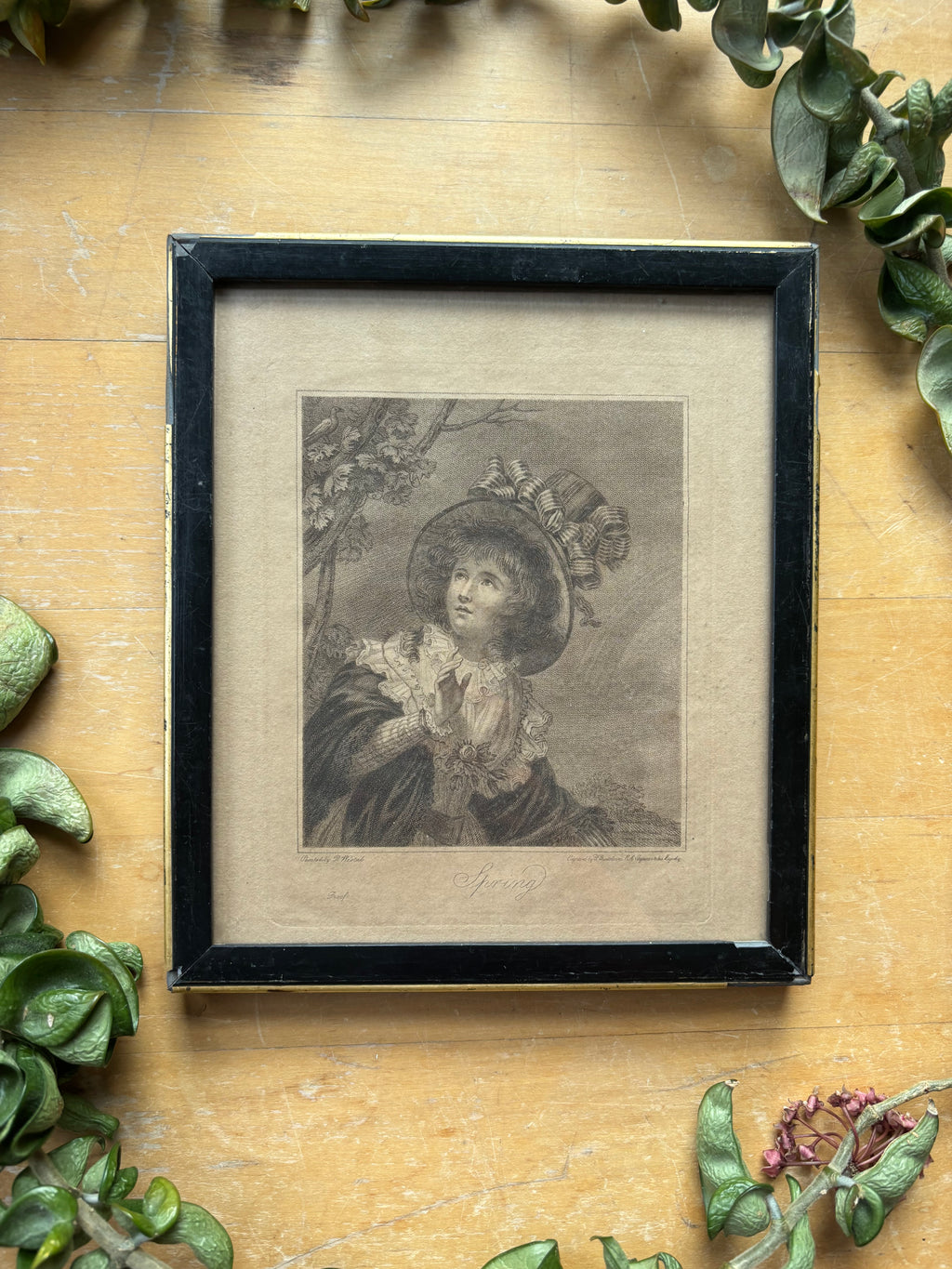 Antique "Spring" Artist Proof