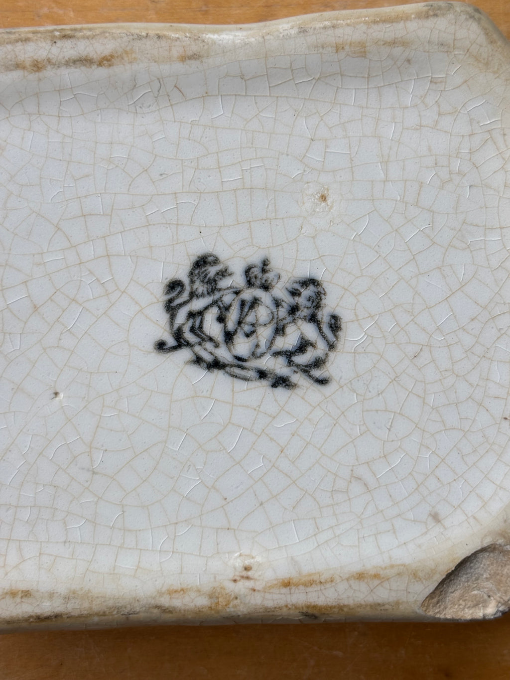 Ironstone Soap Dish