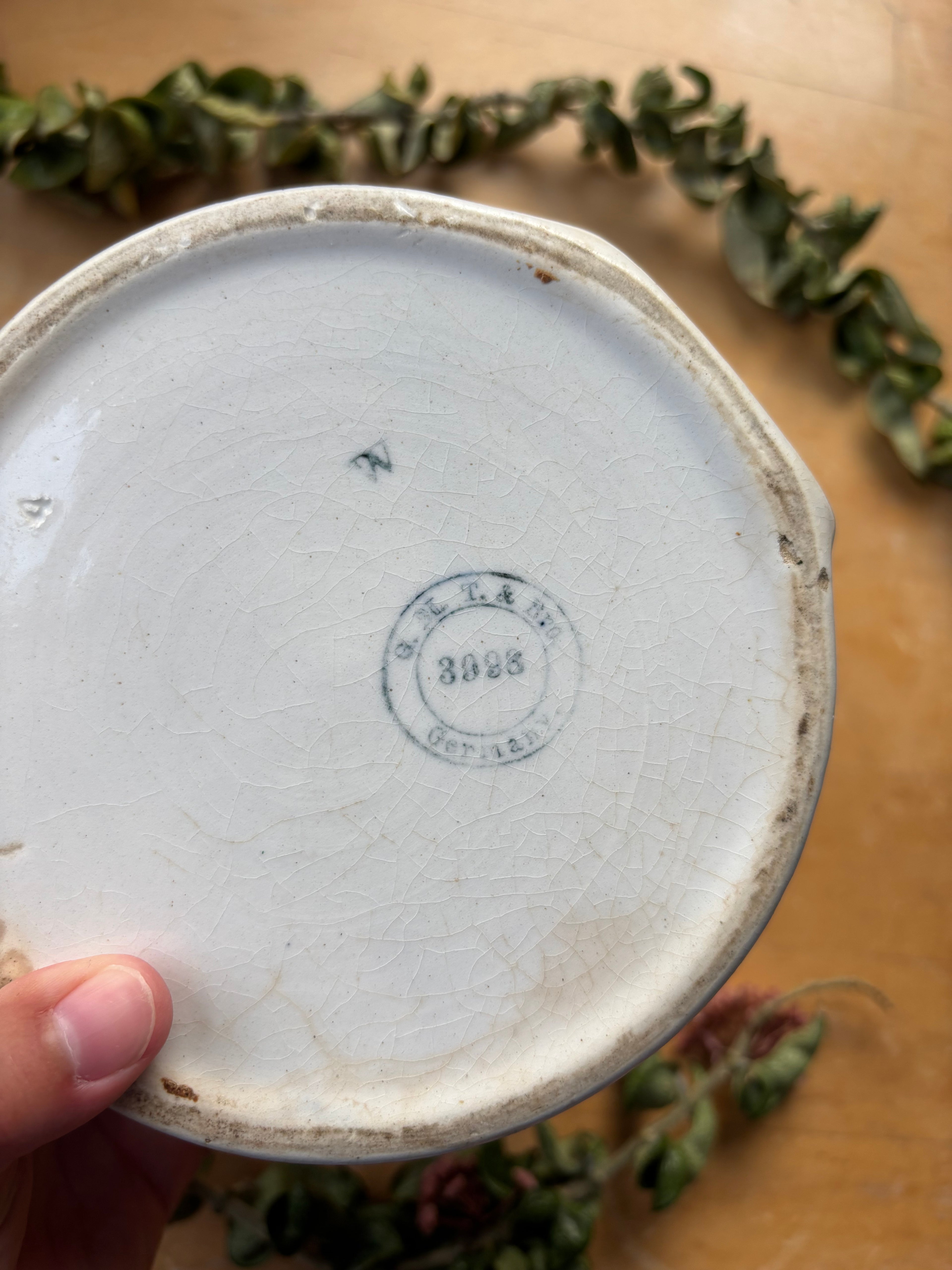 Antique German Salt Box