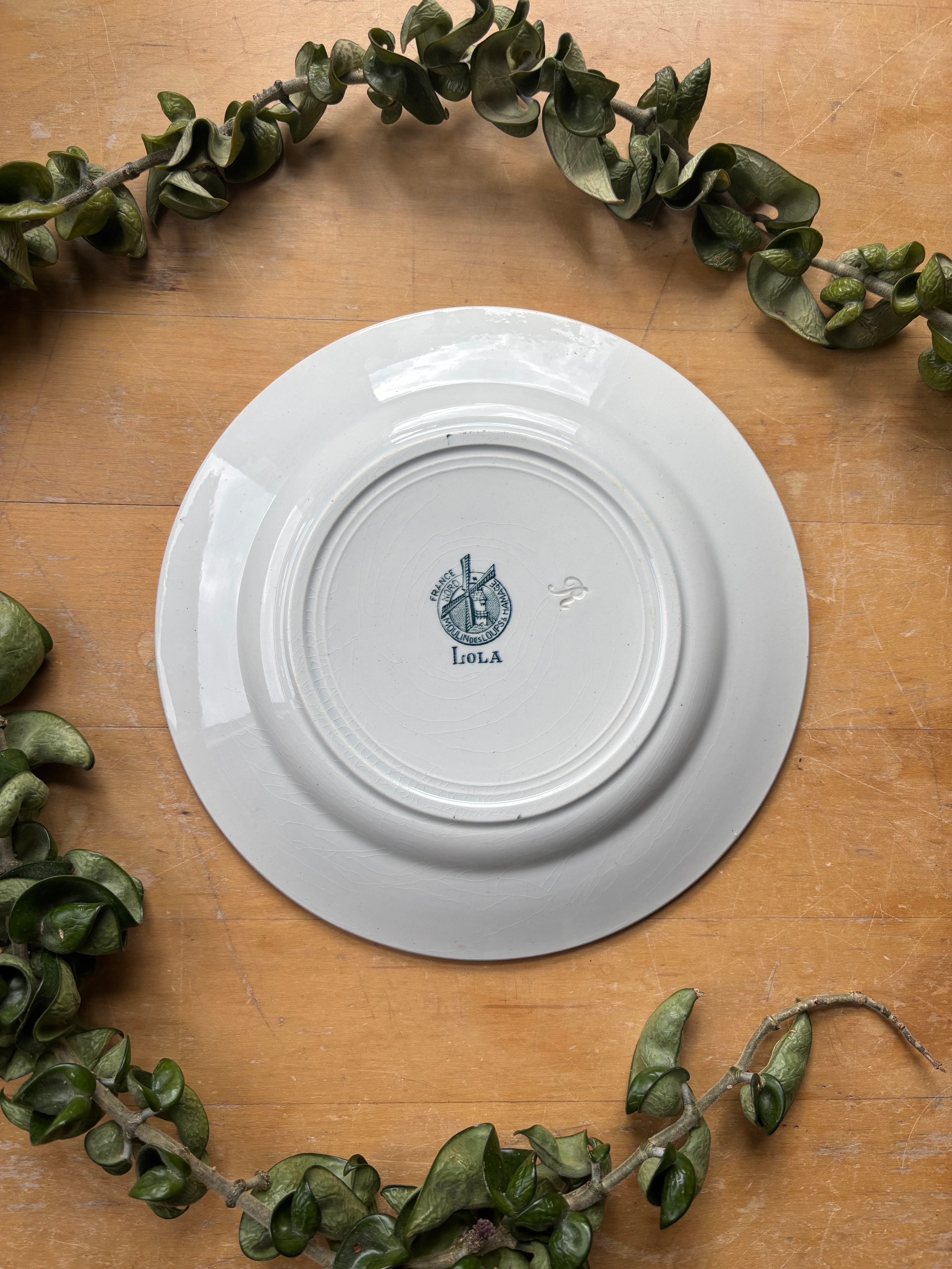 Lola by Moulin des Loups & Hamage Transferware Plate