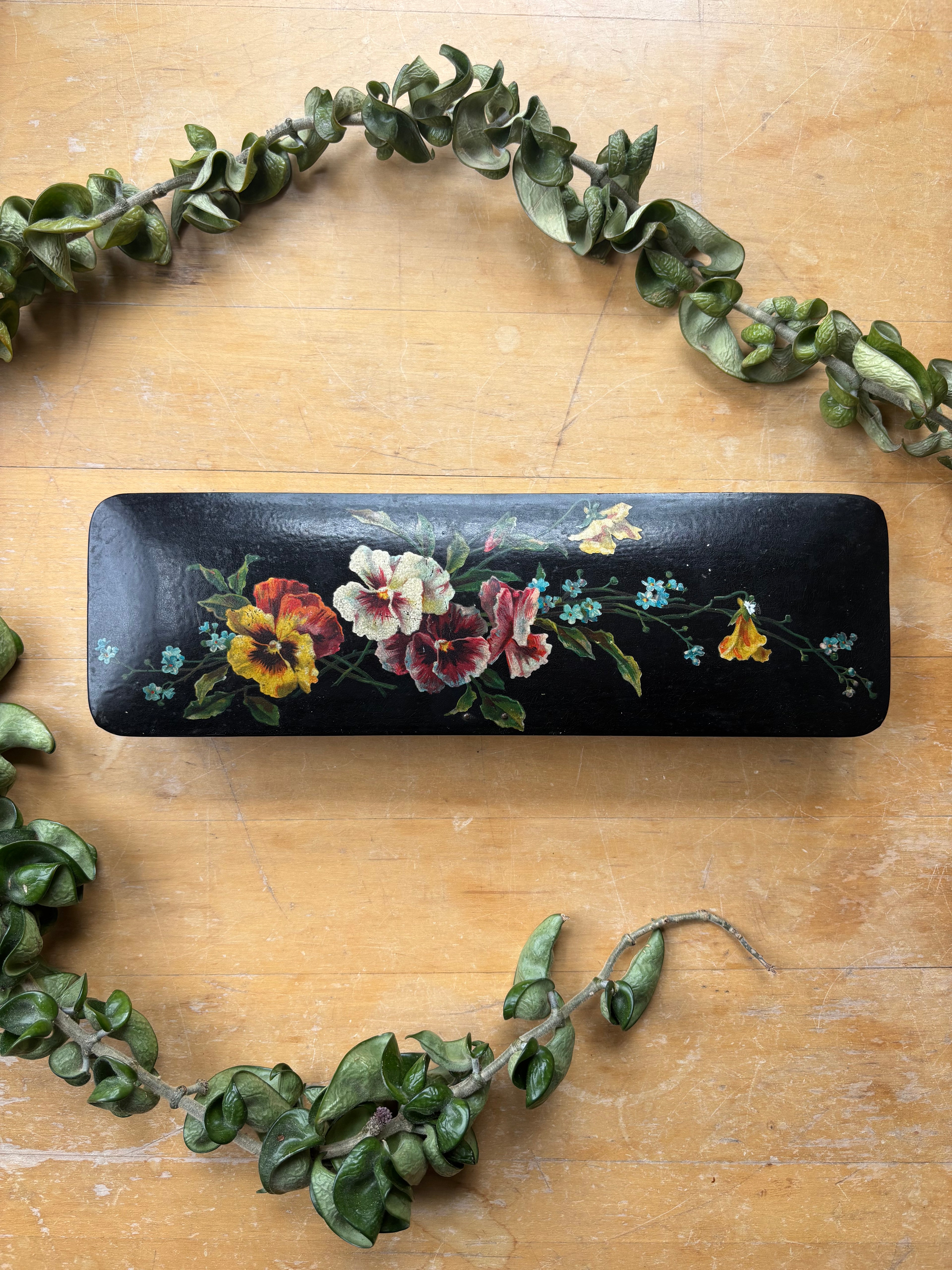 Black Floral Box - Napoleon 3rd