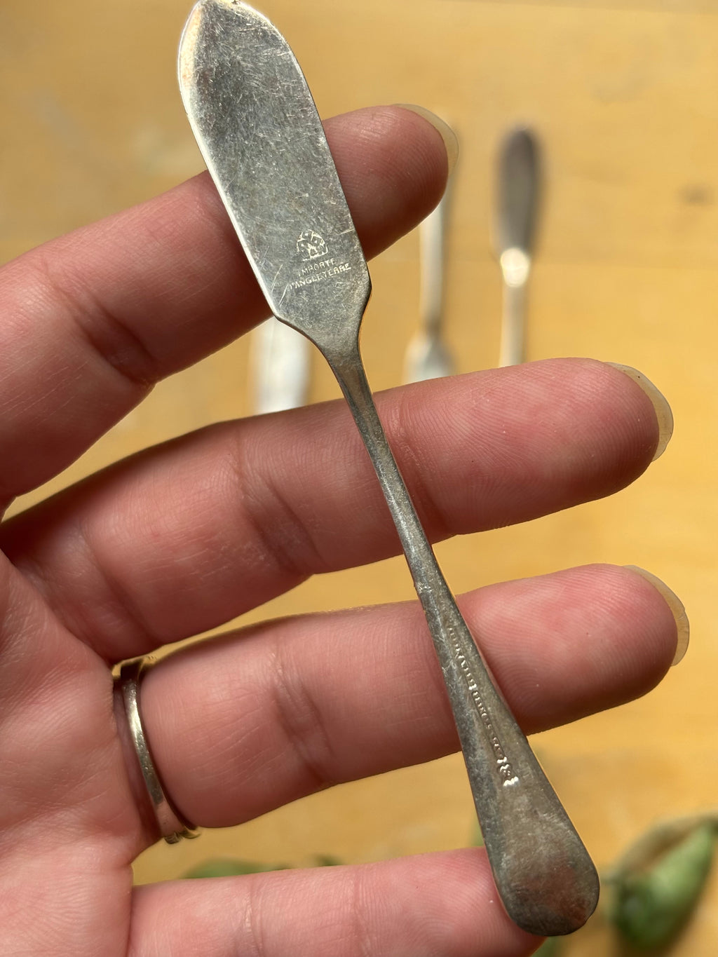 Silver Plated Butter Knives - Set of 4