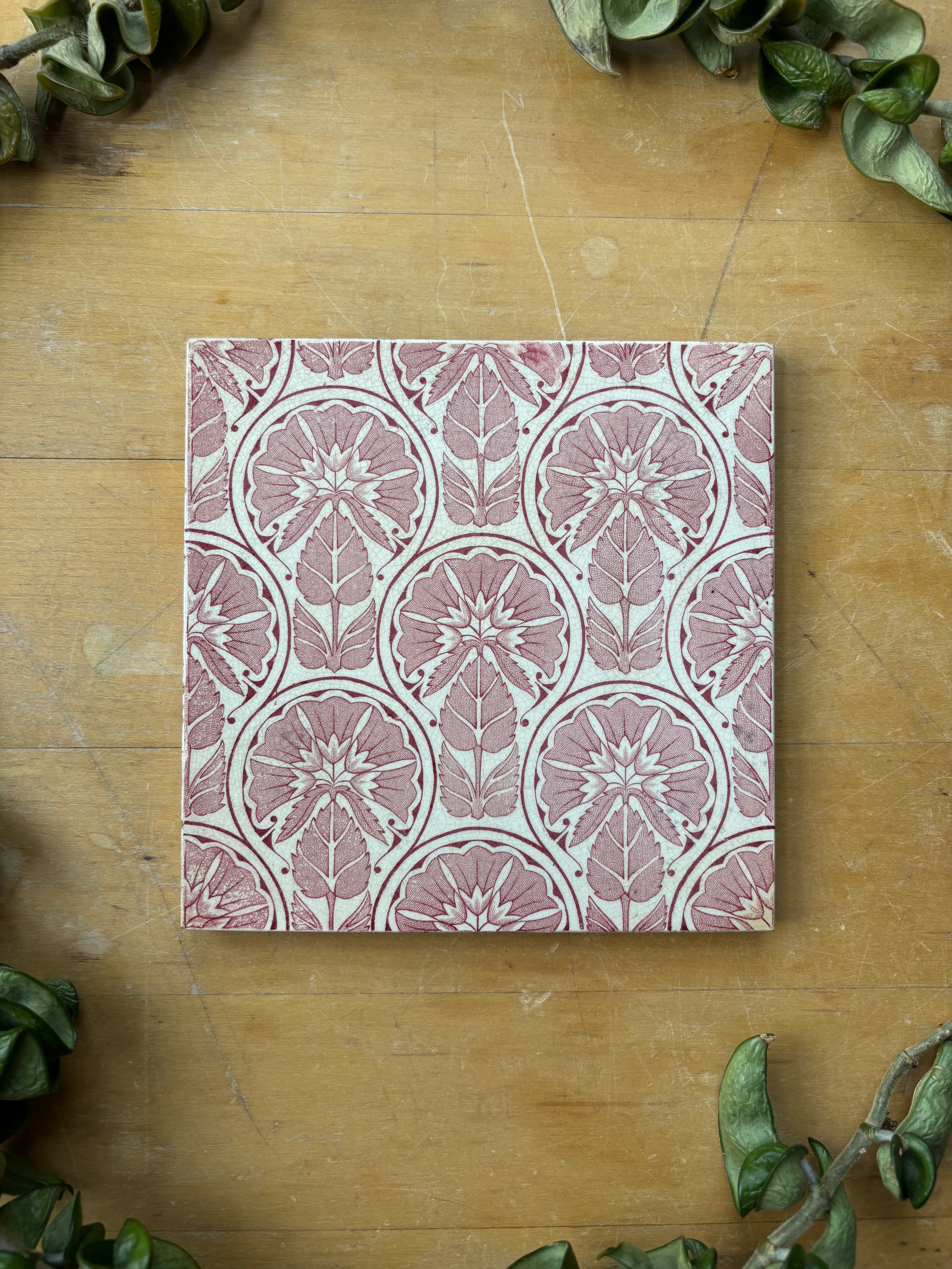 Antique Wedgewood Transferware Tile