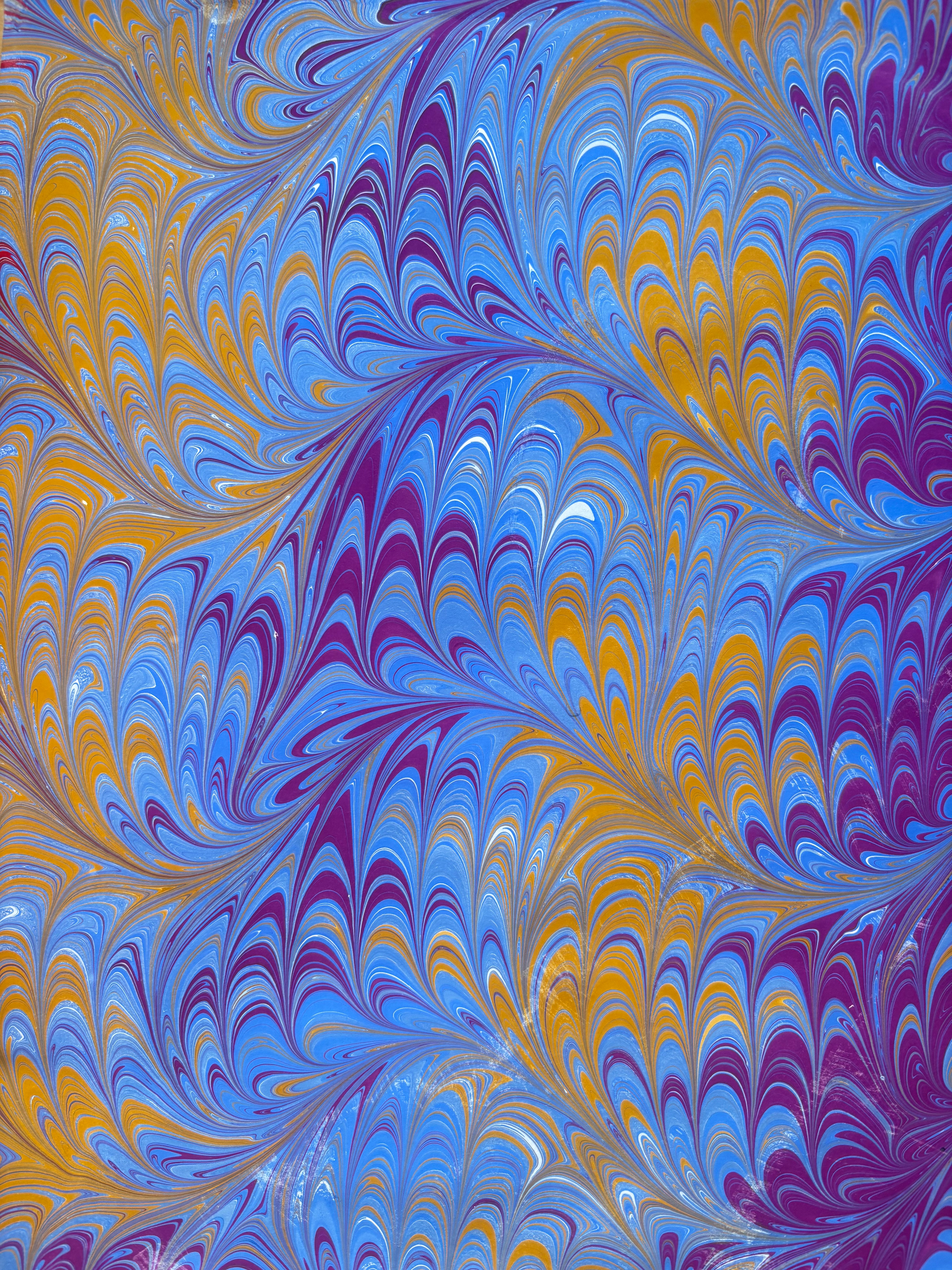 Early (Imperfect) Marblings No. 7