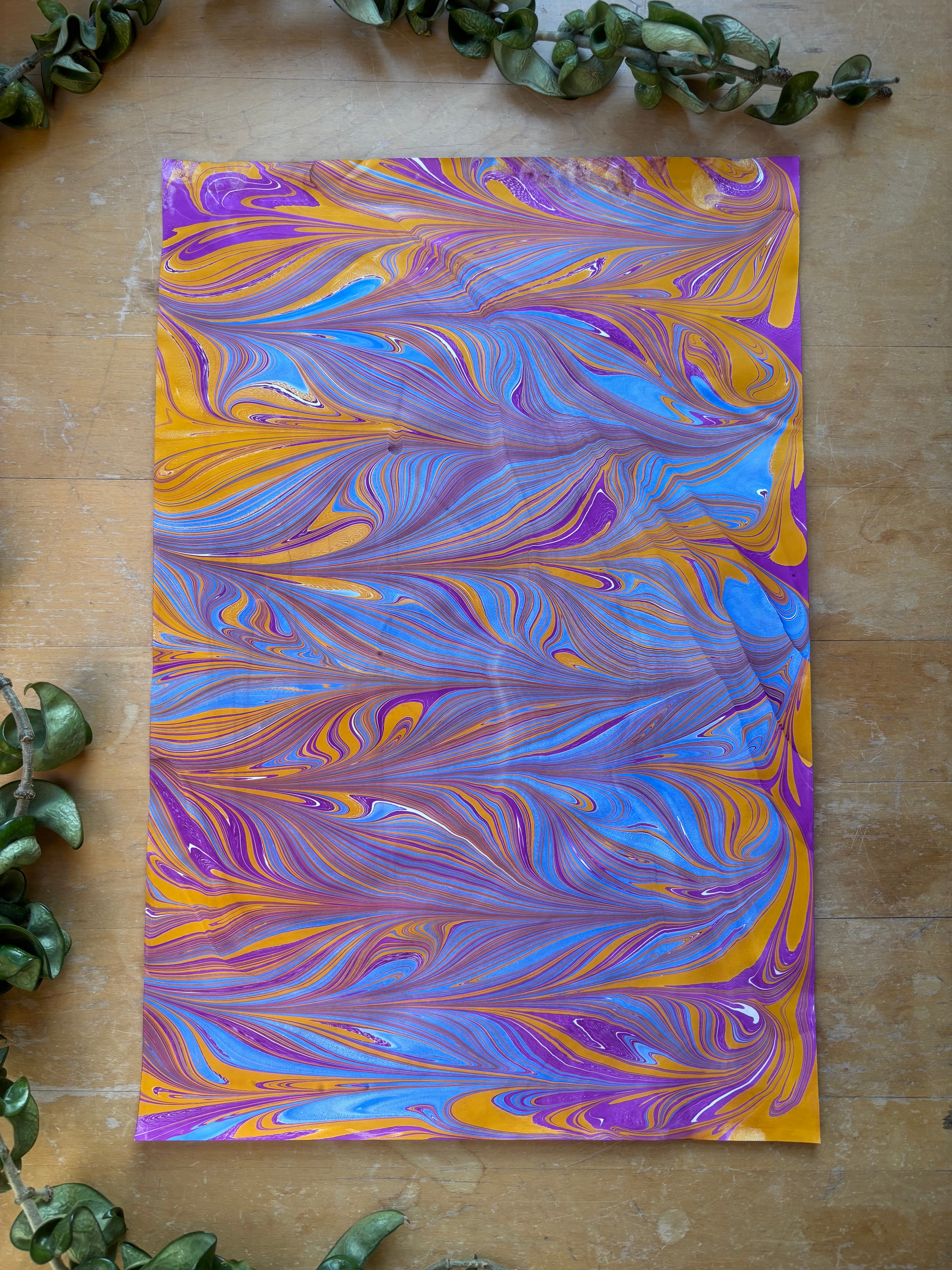 Early (Imperfect) Marblings No. 12