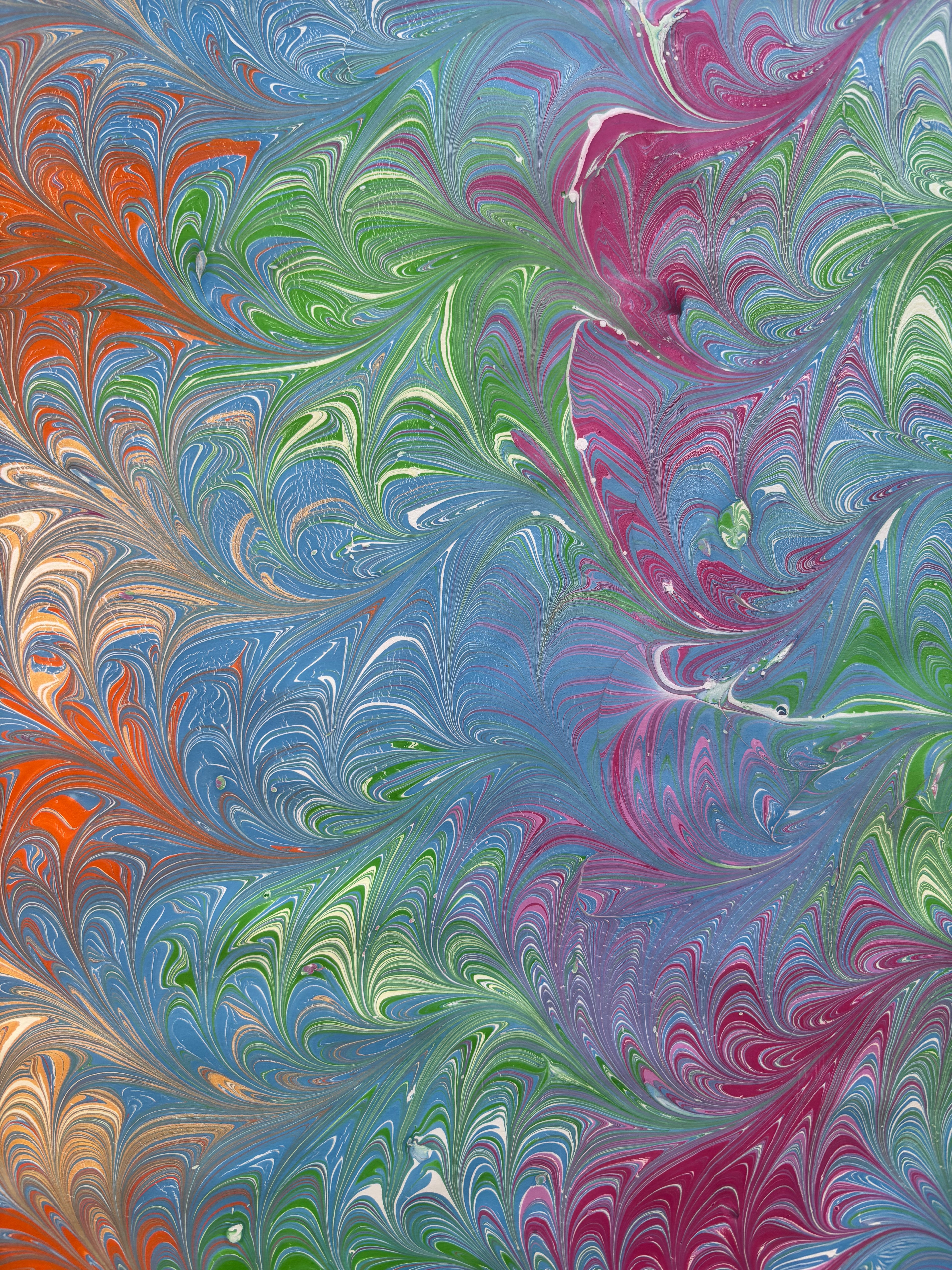 Early (Imperfect) Marblings No. 8