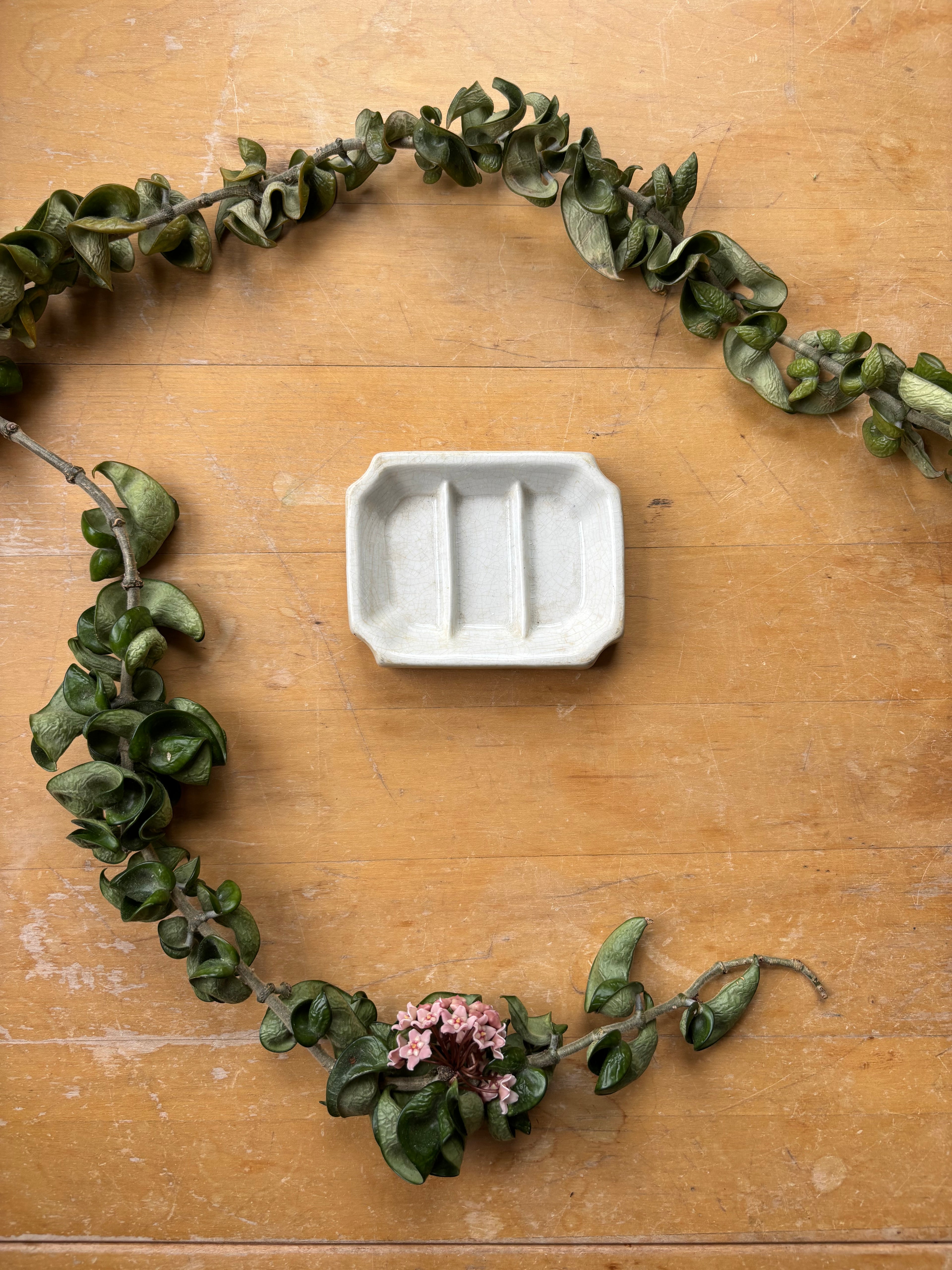 Ironstone Soap Dish