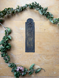 Antique Brass Door Push Plate