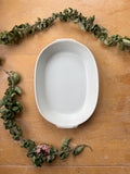 Vintage Limoges Aluminite Frugier Baking Dish