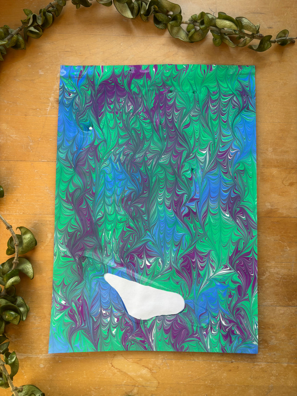 Early (Imperfect) Marblings No. 14