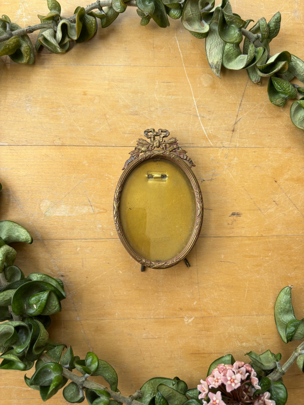 Small Antique Brass Frame, Germany
