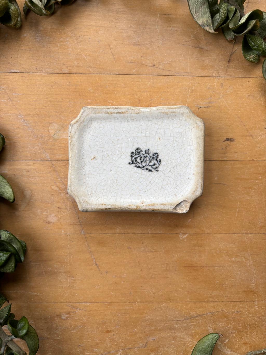 Ironstone Soap Dish
