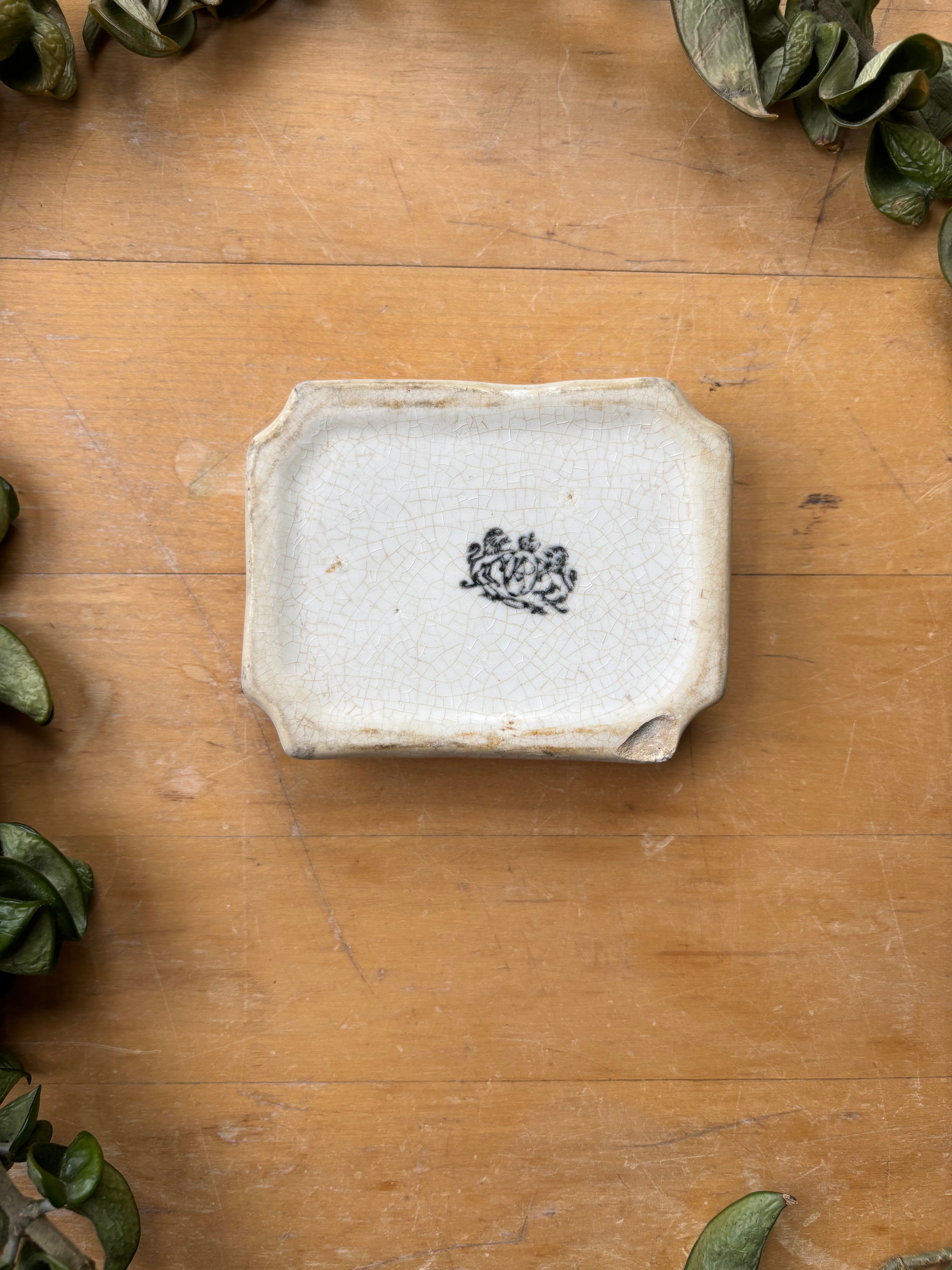Ironstone Soap Dish
