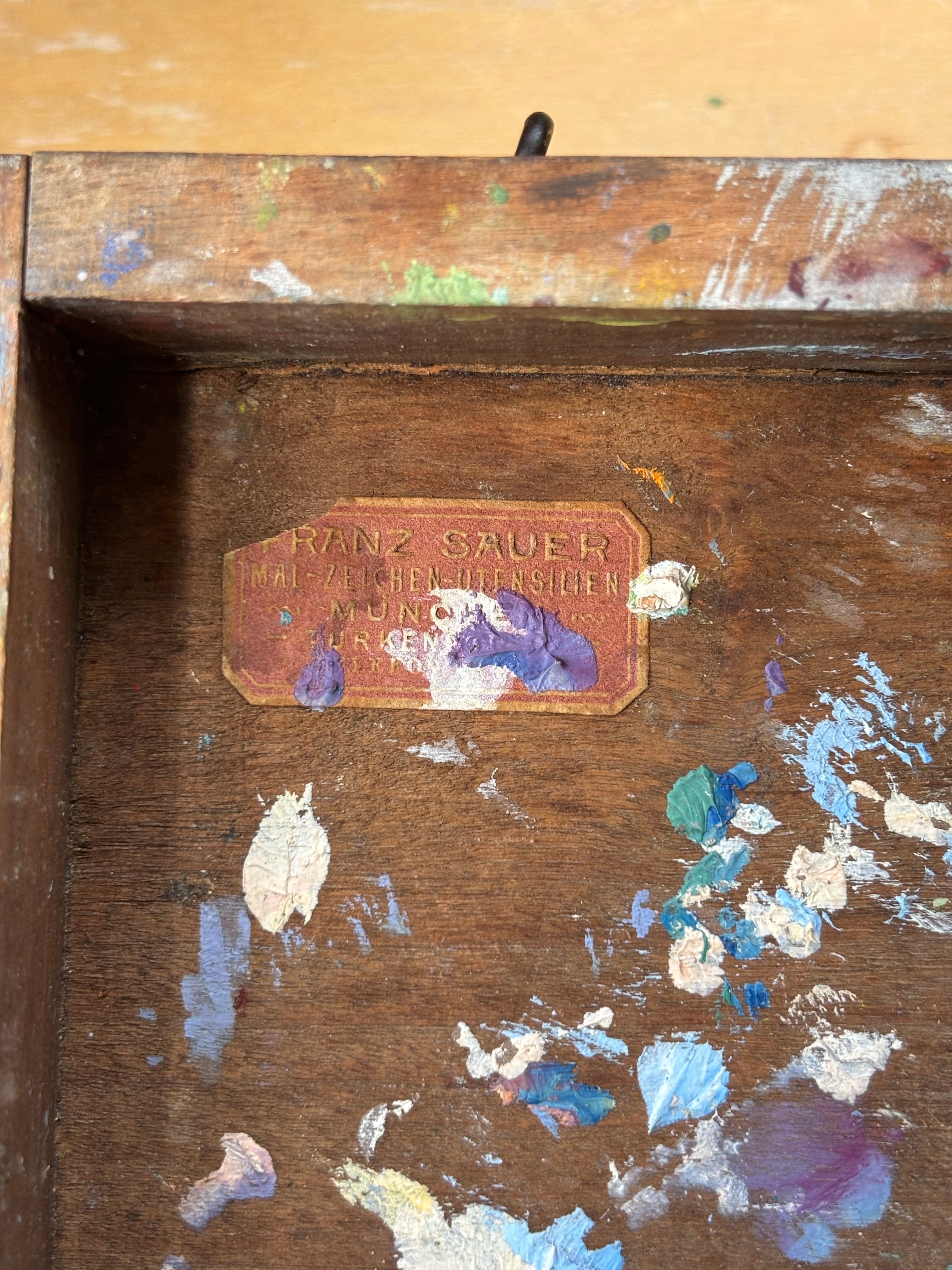 Antique Painter's Box