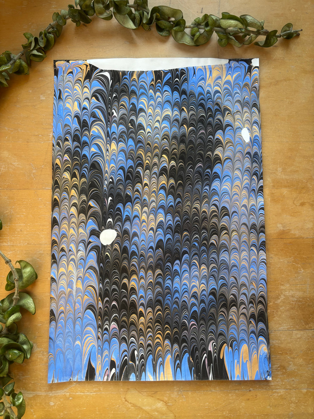 Early (Imperfect) Marblings No. 4