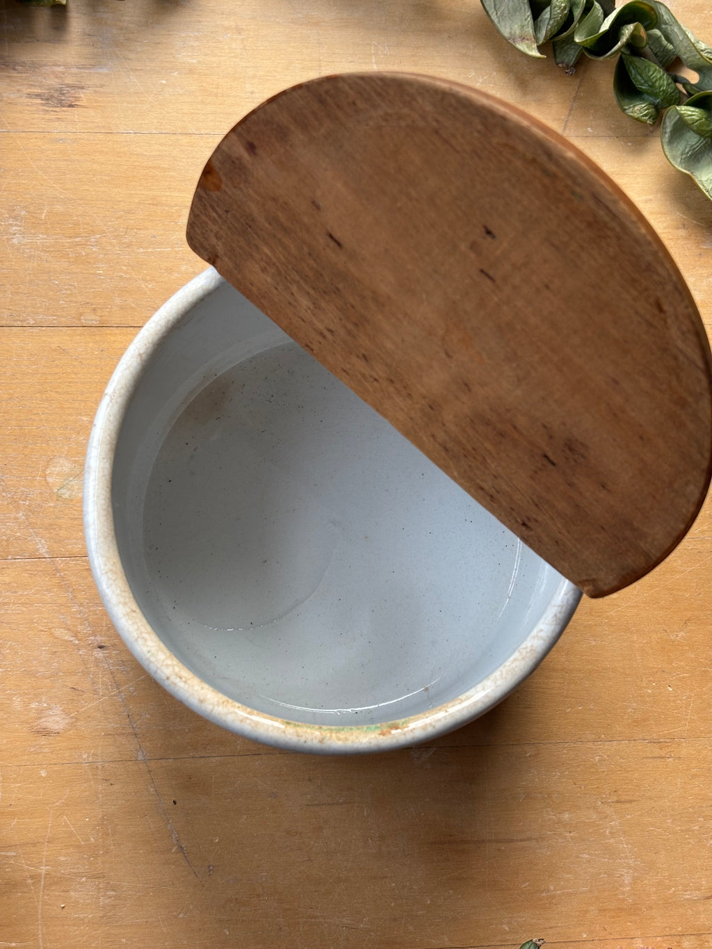 Antique German Salt Box