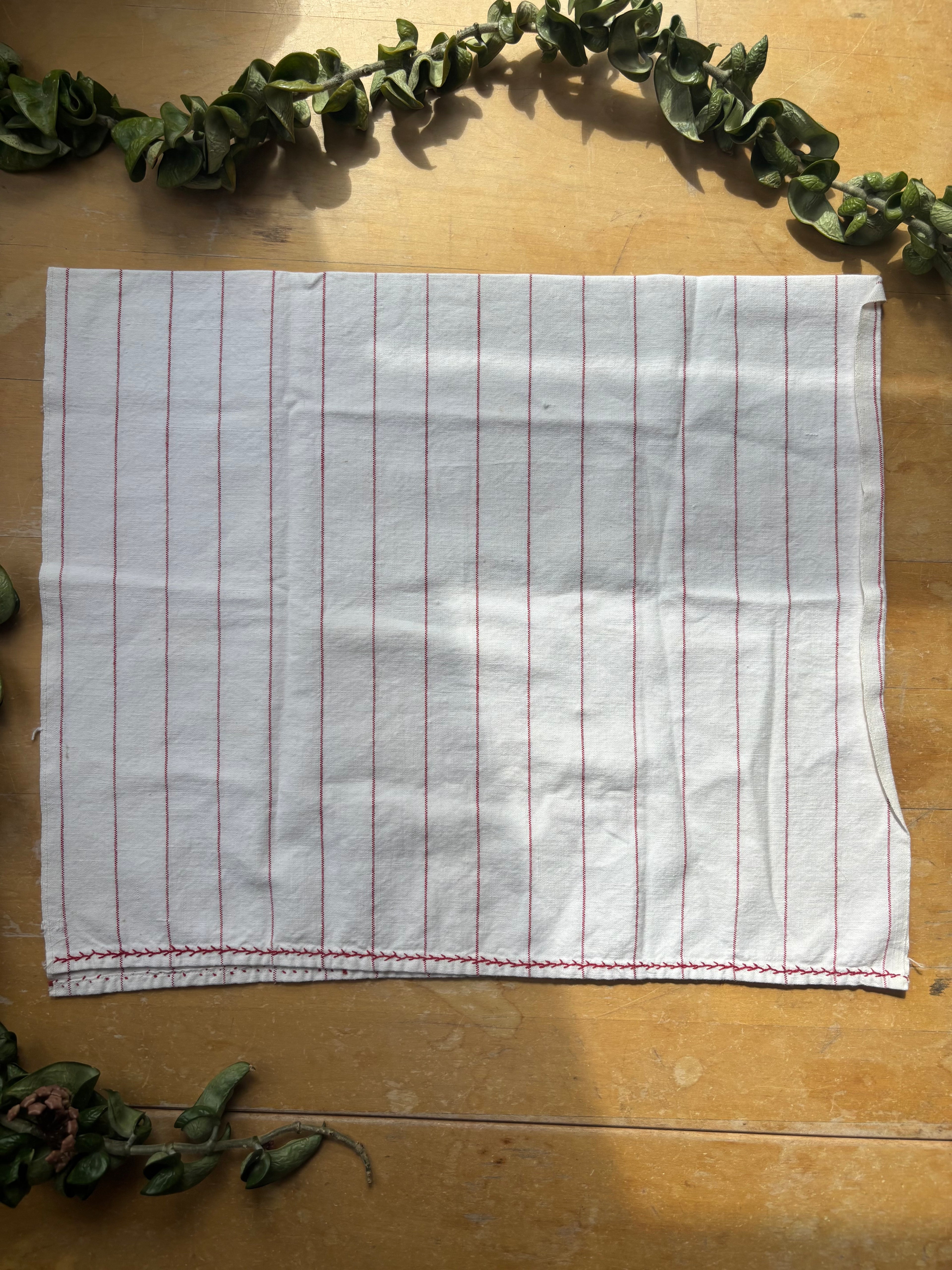 Embroidered Cocktail Towel