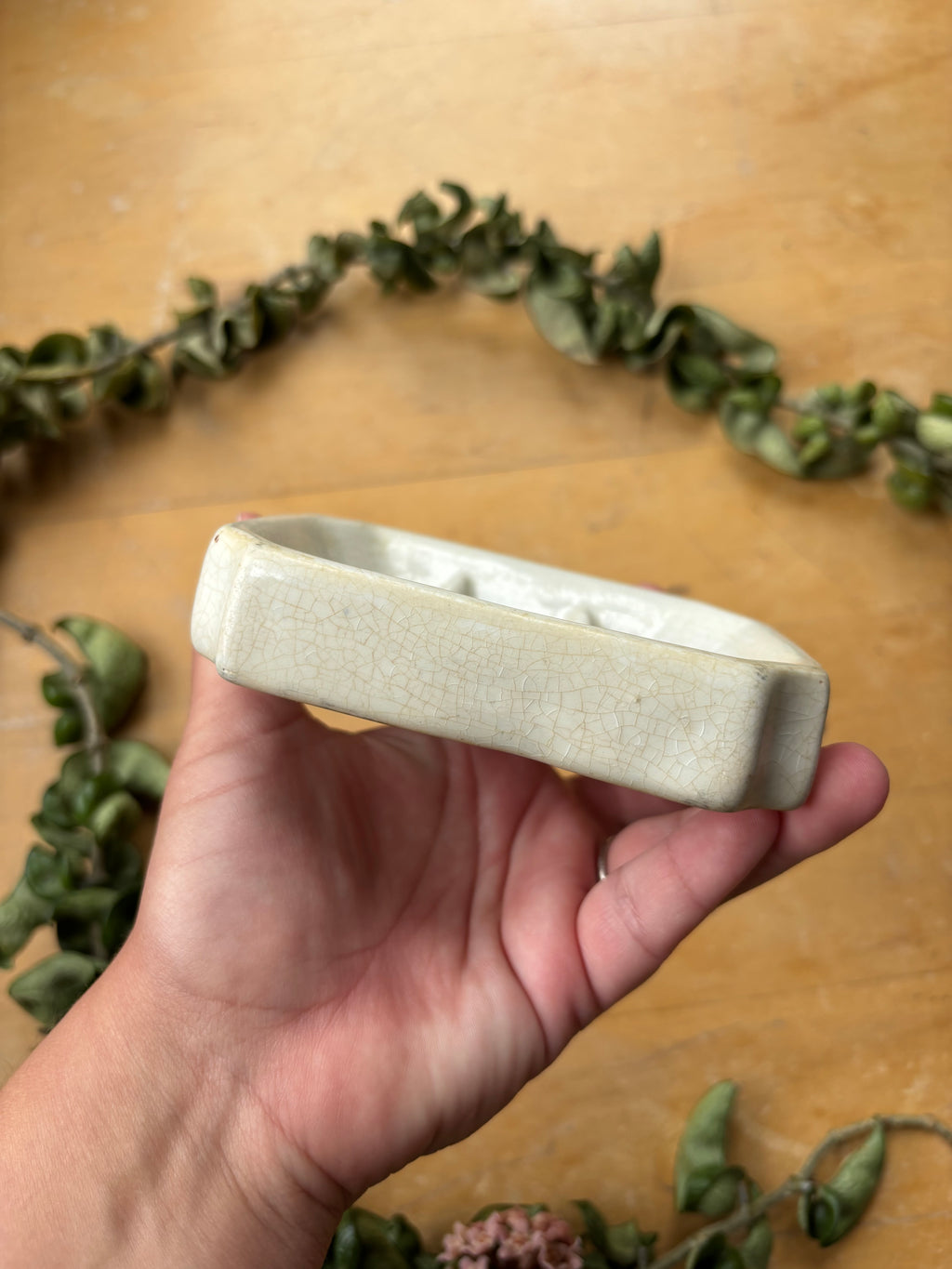 Ironstone Soap Dish