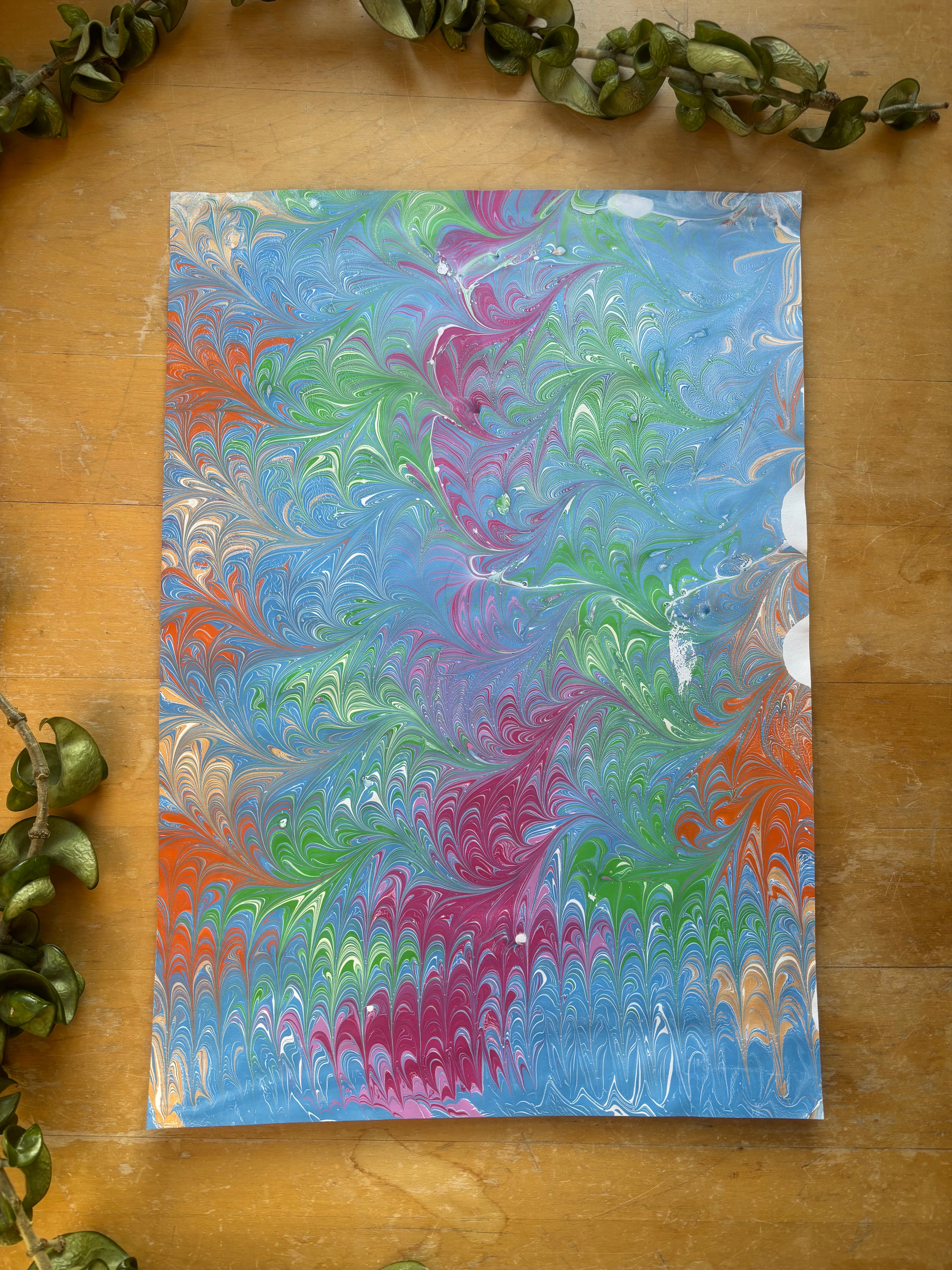 Early (Imperfect) Marblings No. 8