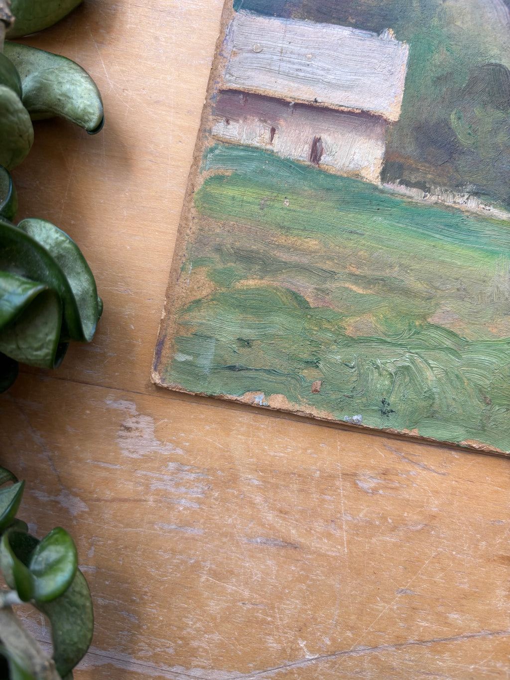 E. Quinton Oil Painting, Mountainside