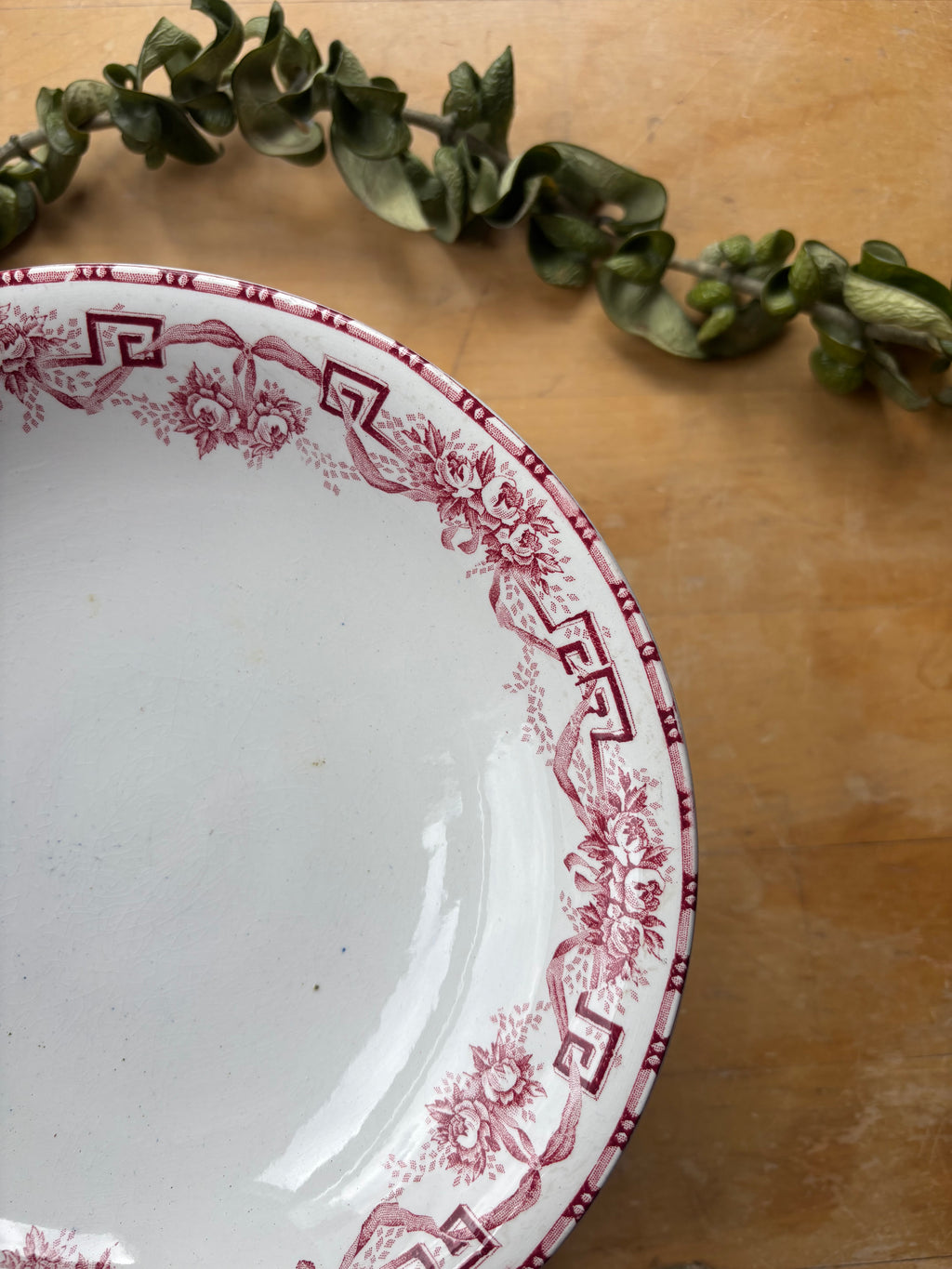 Athenes by Moulin de Loups Transferware Compotier