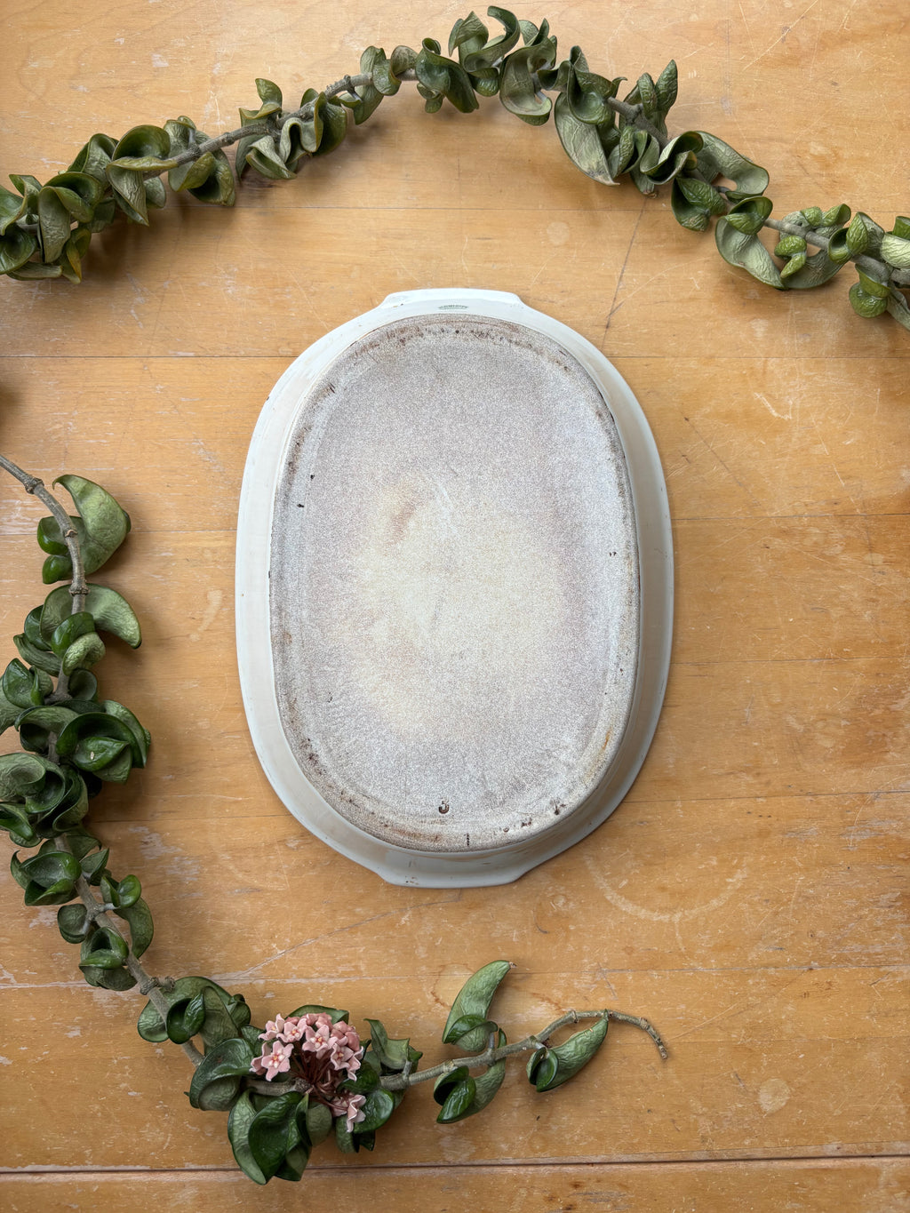 Vintage Limoges Aluminite Frugier Baking Dish