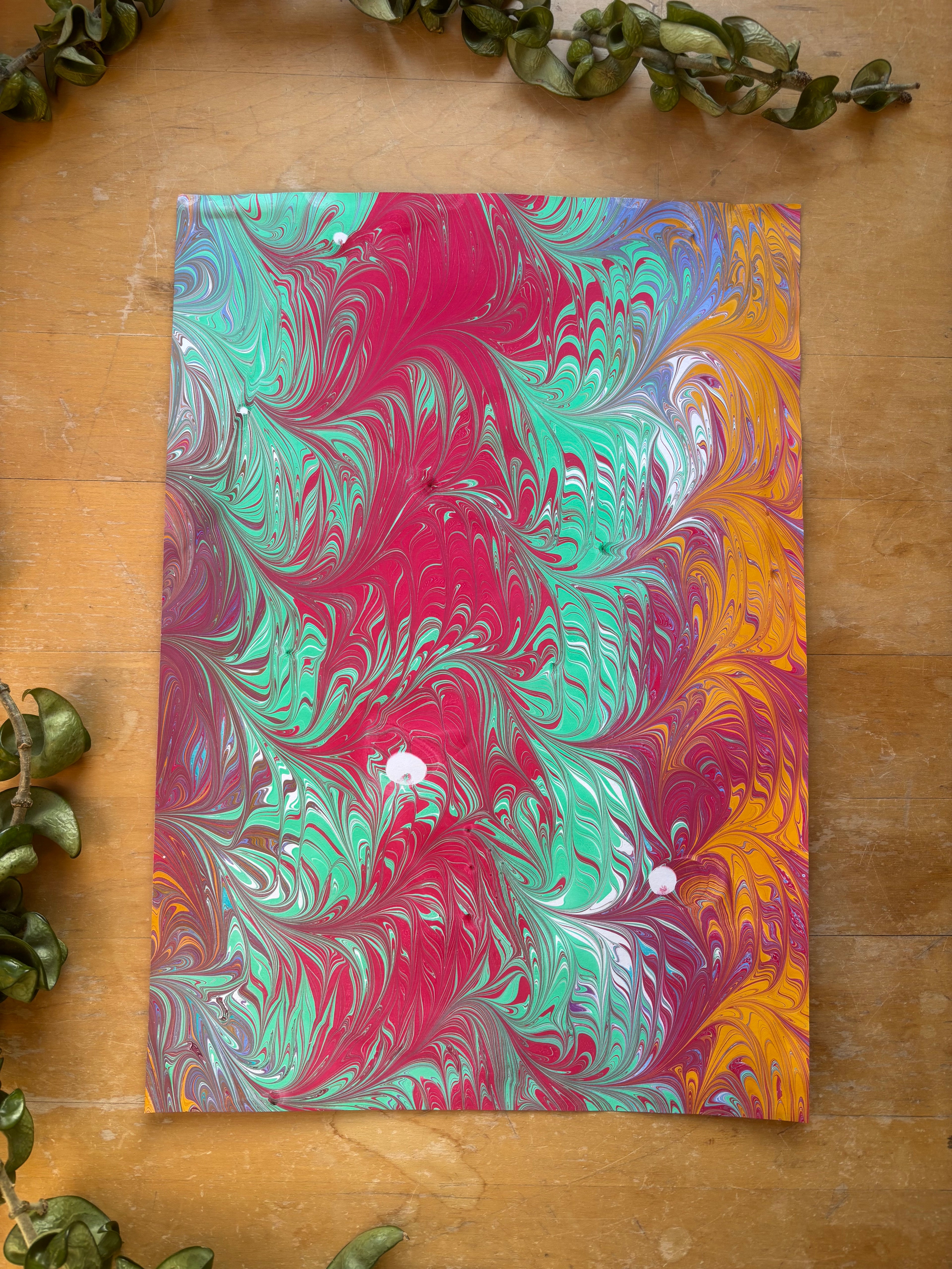 Early (Imperfect) Marblings No. 13