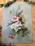 Antique Lily Still Life Painting