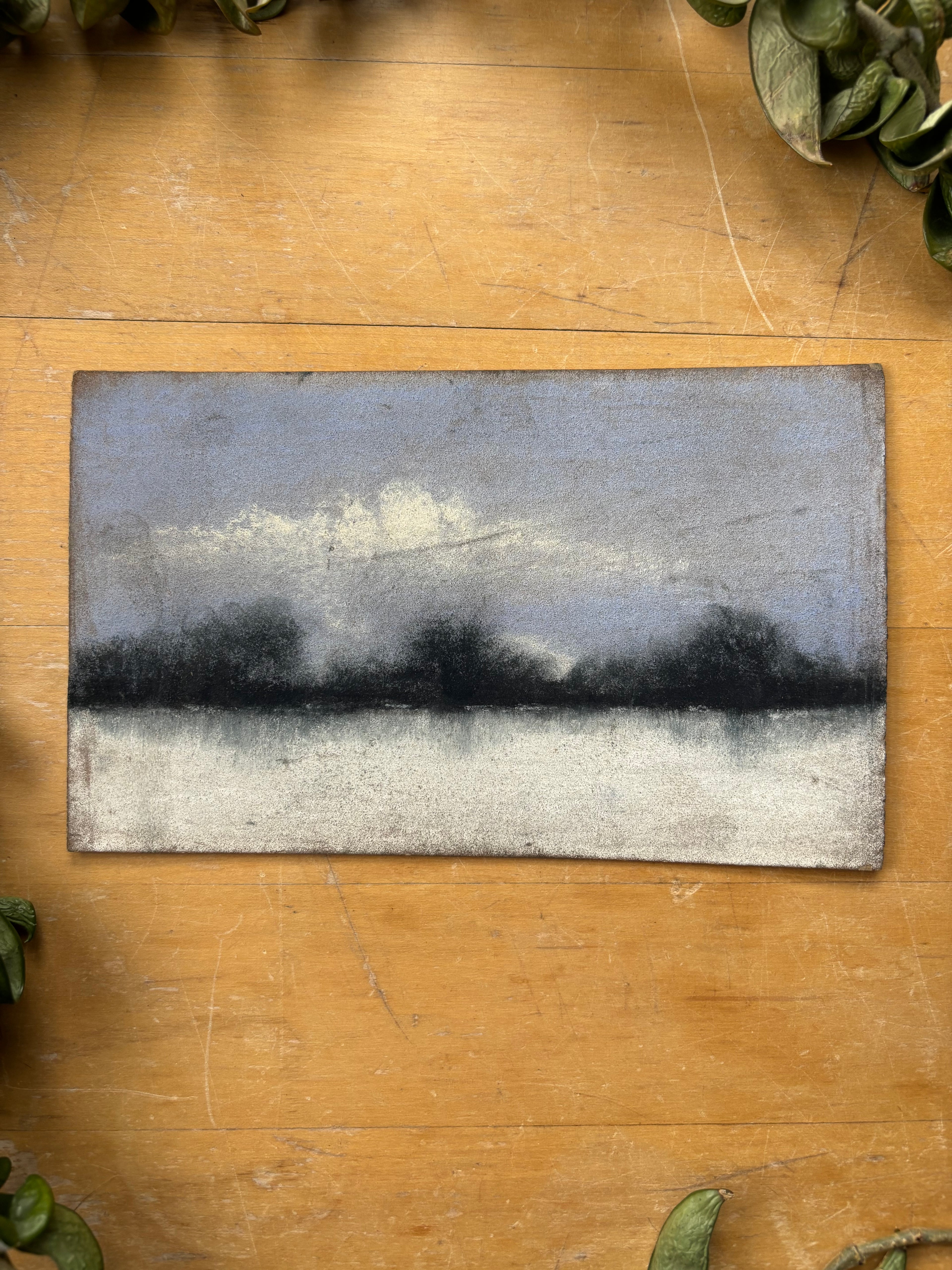 Pastel No. 10 - A Winter Day