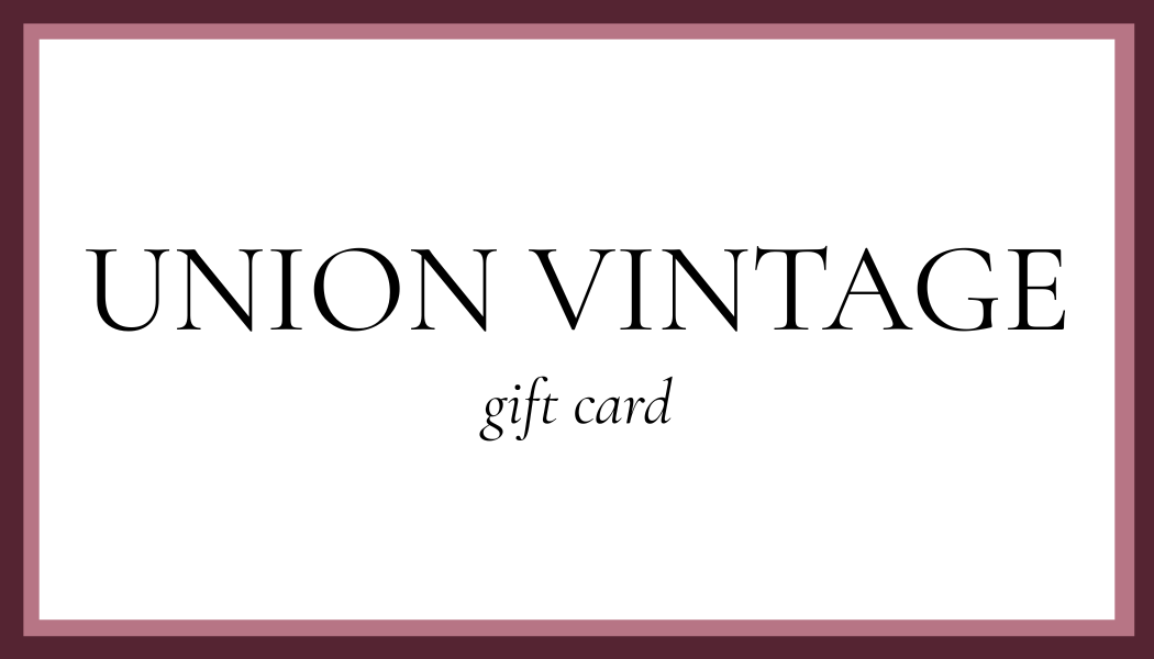 Union Vintage Gift Card